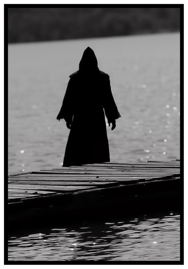 Grim reaper by the water