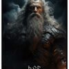 nordisches Poster mit Thor