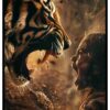 tiger and child screams poster