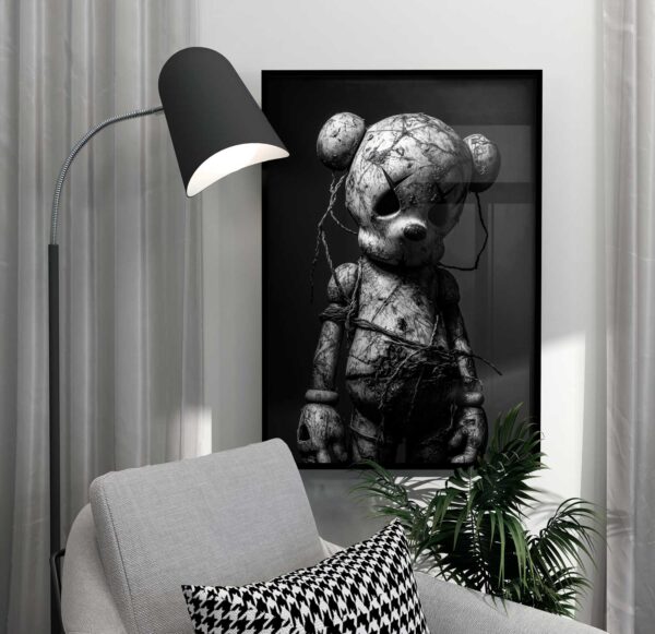 Kaws staty poster