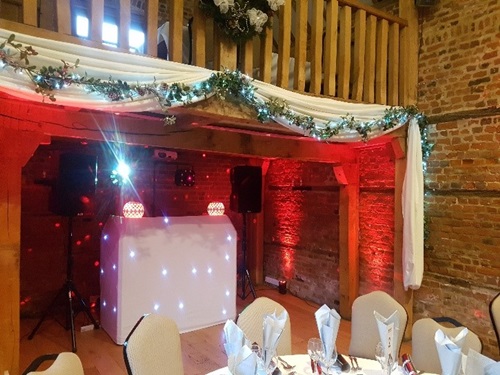 Wireless uplighting for disco parties in Hertfordshire