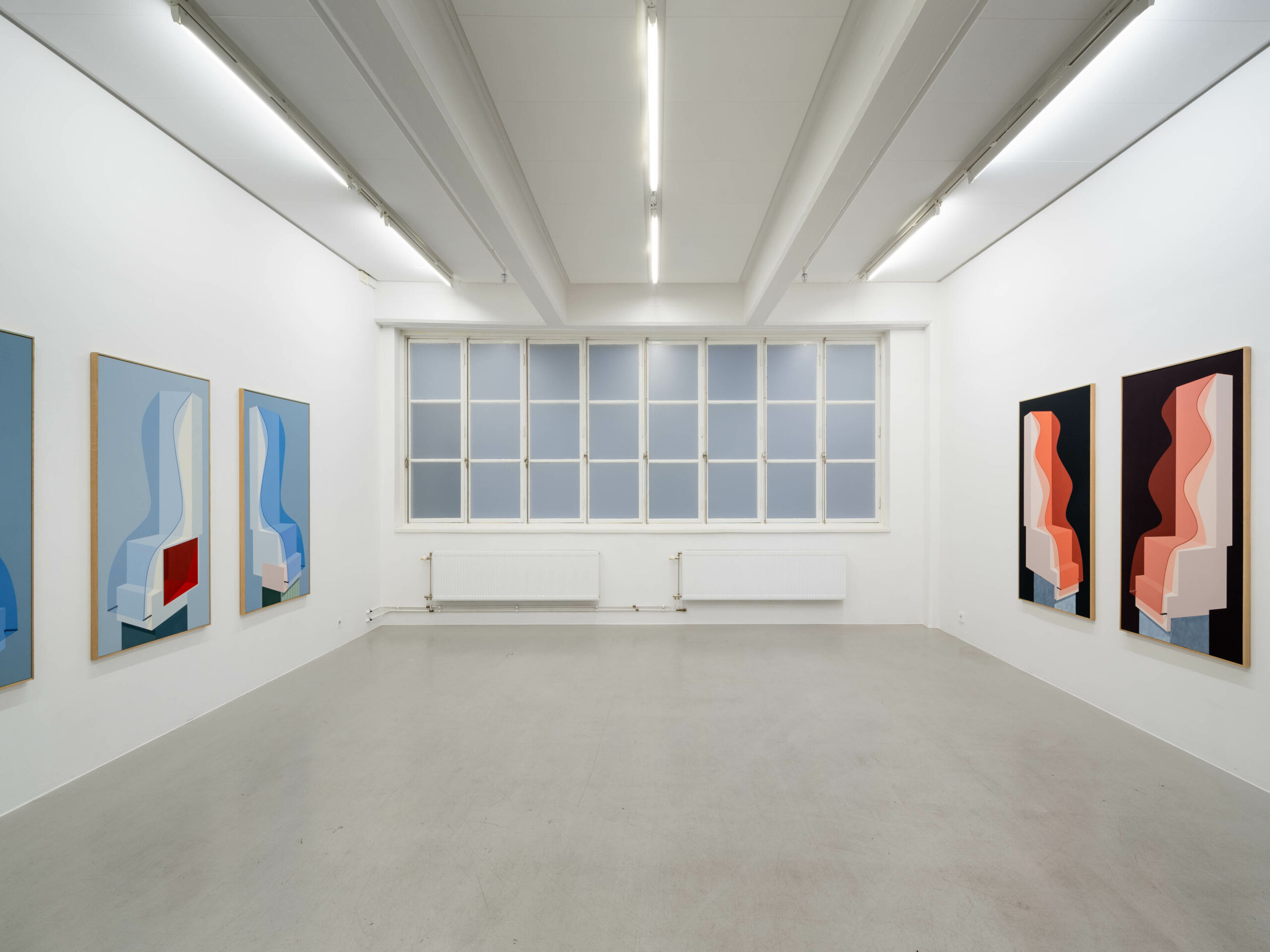 Installation view, Elin Odentia, The Waves, 2020, Cecilia Hillström Gallery. Photo: Jean-Baptiste Béranger