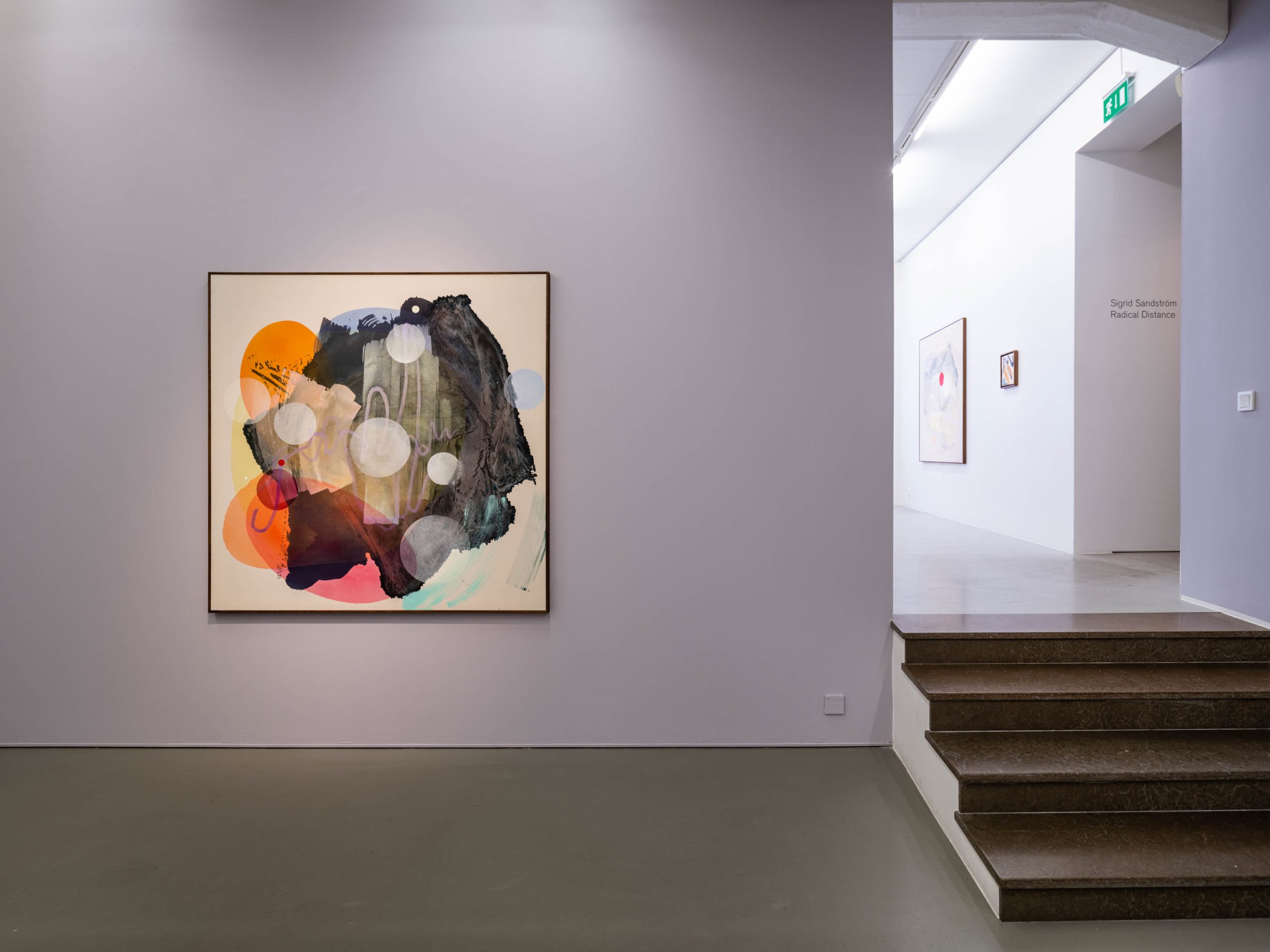 Installation view, Sigrid Sandström, Radical Distance, 2022, Cecilia Hillström Gallery. Photo: Jean-Baptiste Béranger