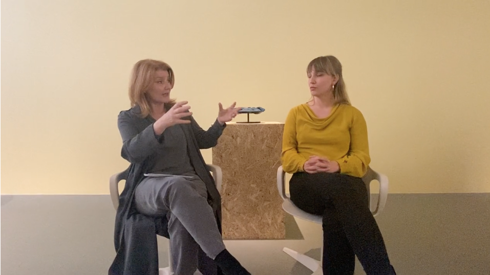 Artist talk with Katja Larsson & Charlotte Gyllenhammar