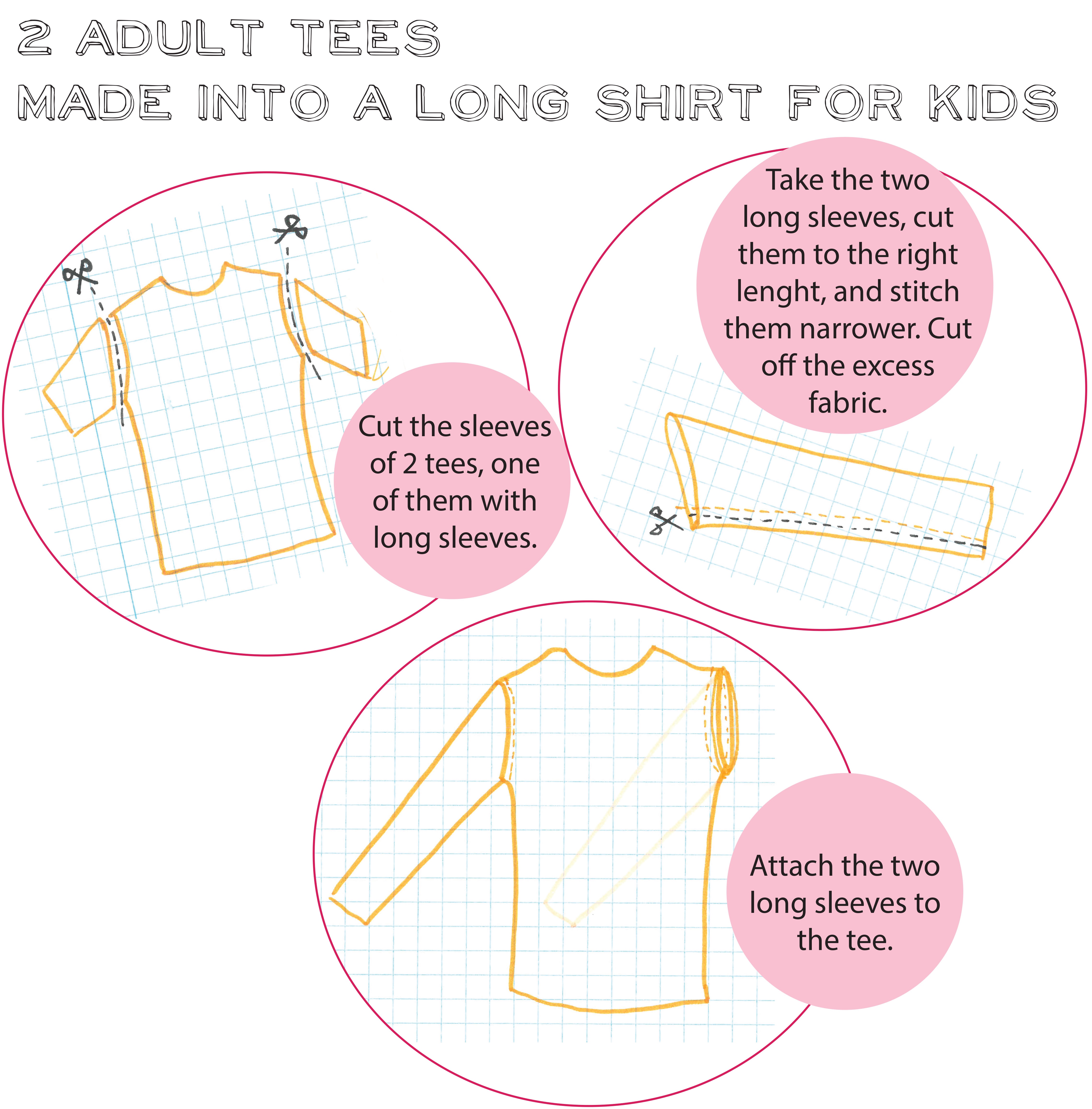 refashioning styles for kids