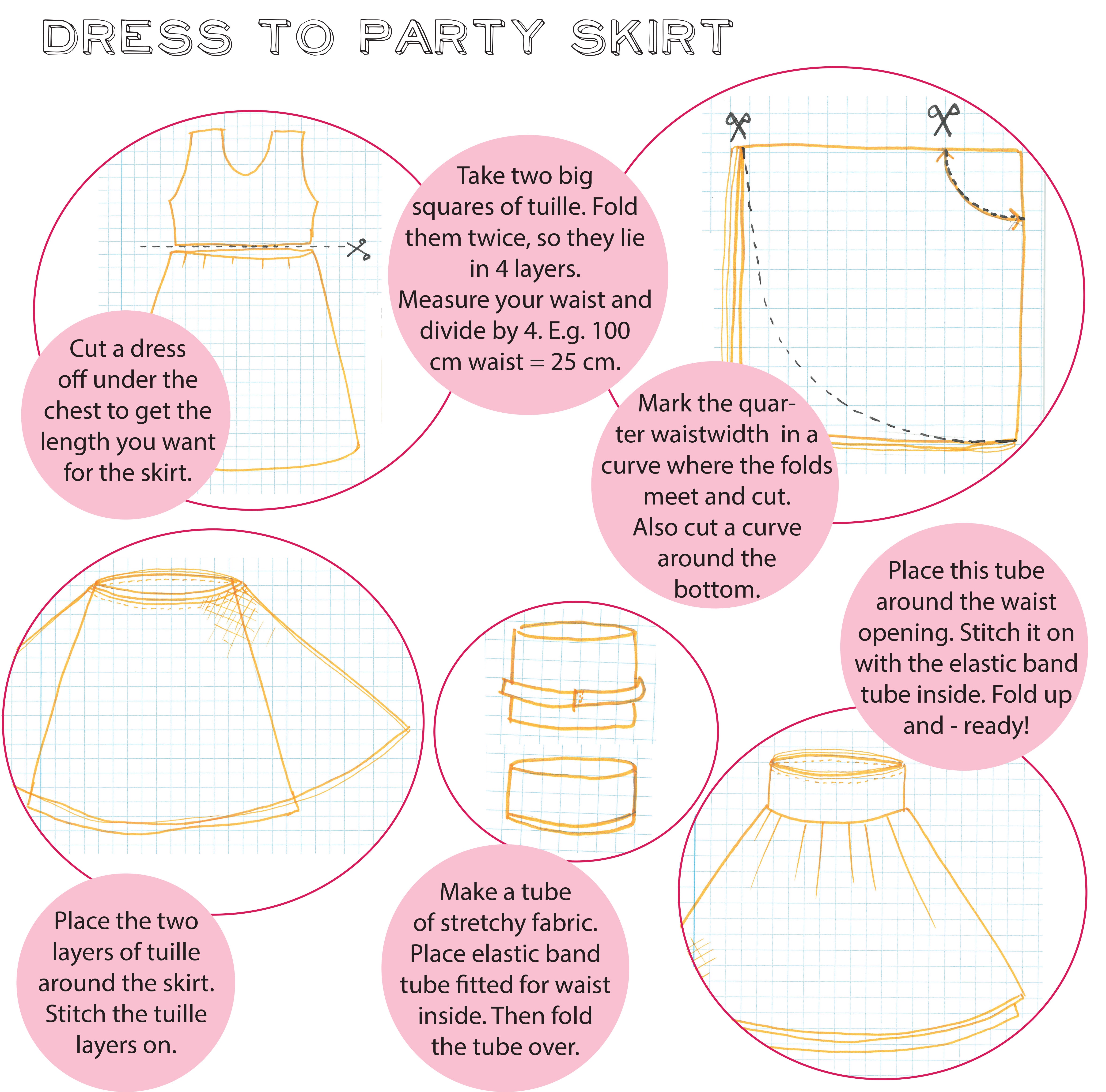 Refashioning style skirts