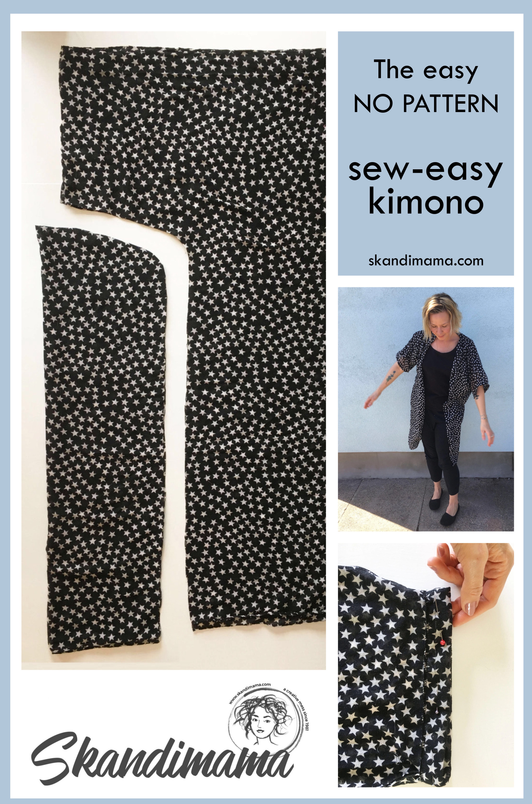 easy kimono DIY