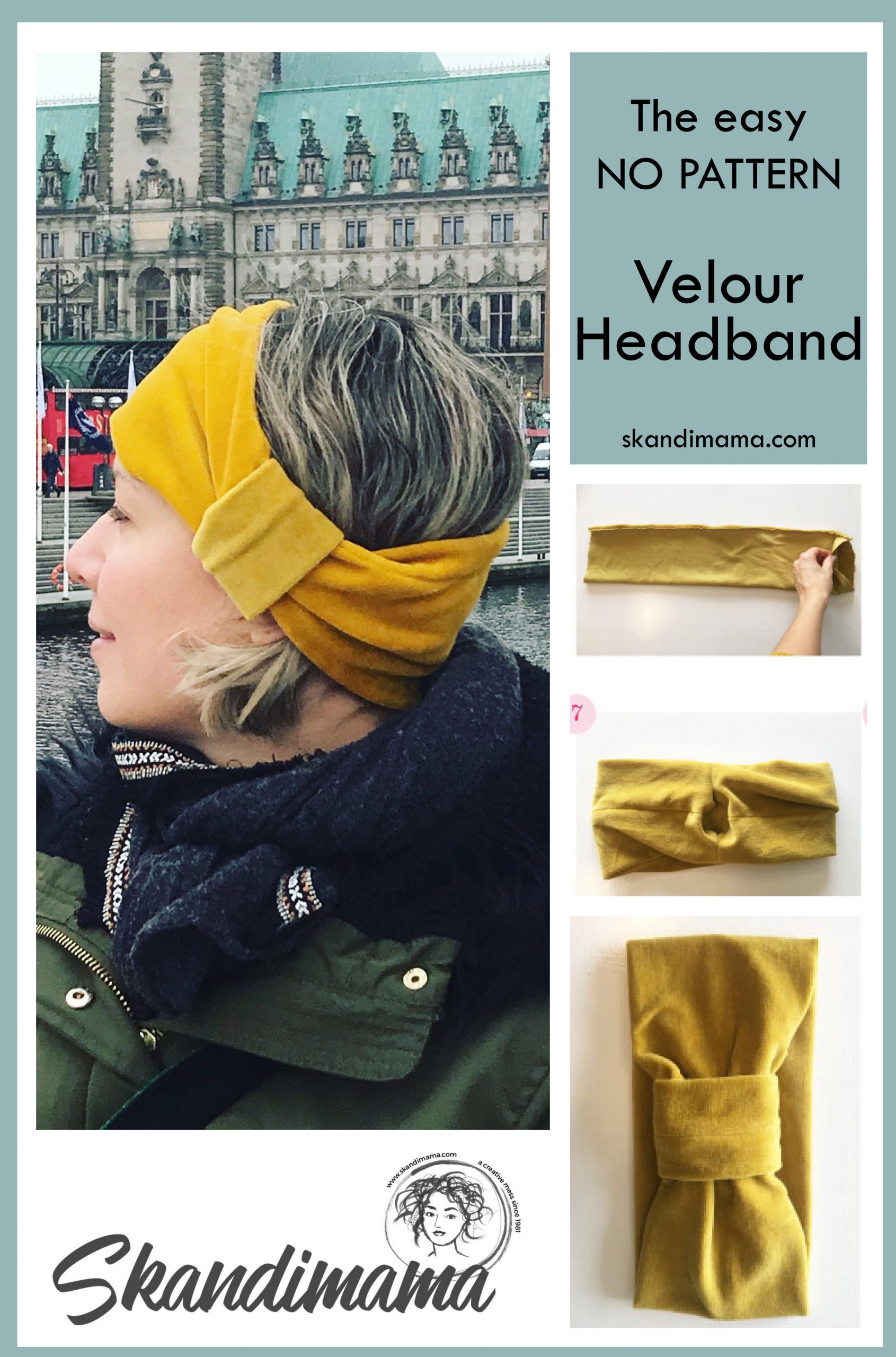 DIY Velour headband