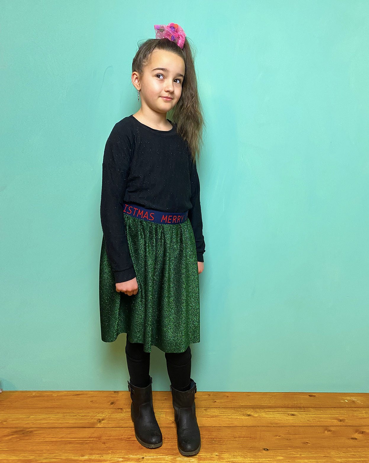 How to make a super easy skirt in 10 minutes