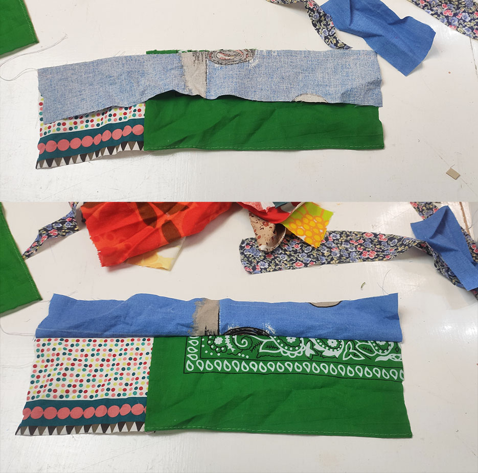 Scrap fabric project – make a pillow - Skandimama