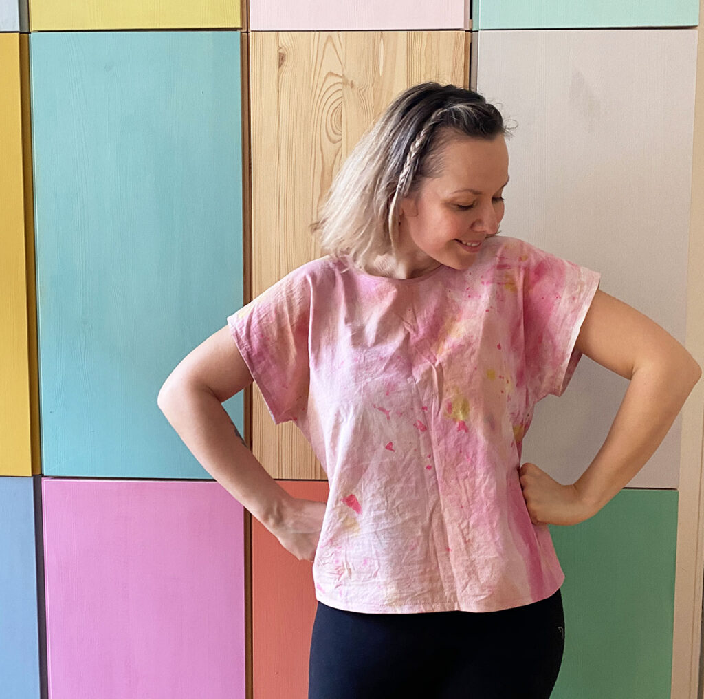 Easy sew woven cotton top