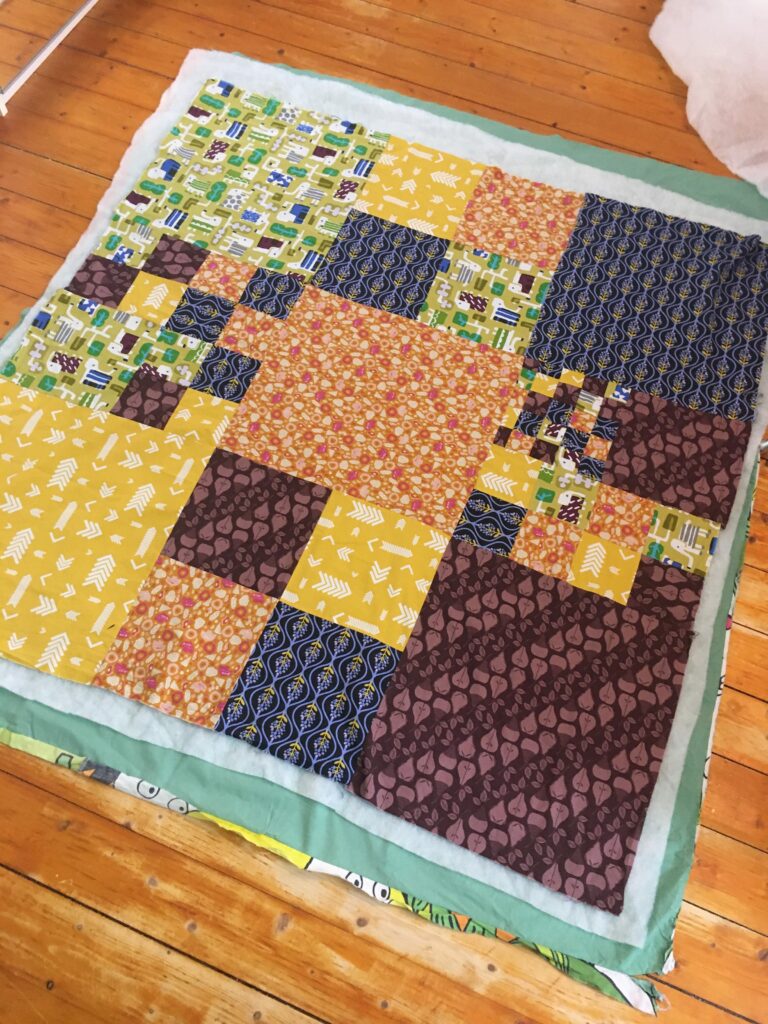 How to finish a quilt - Skandimama