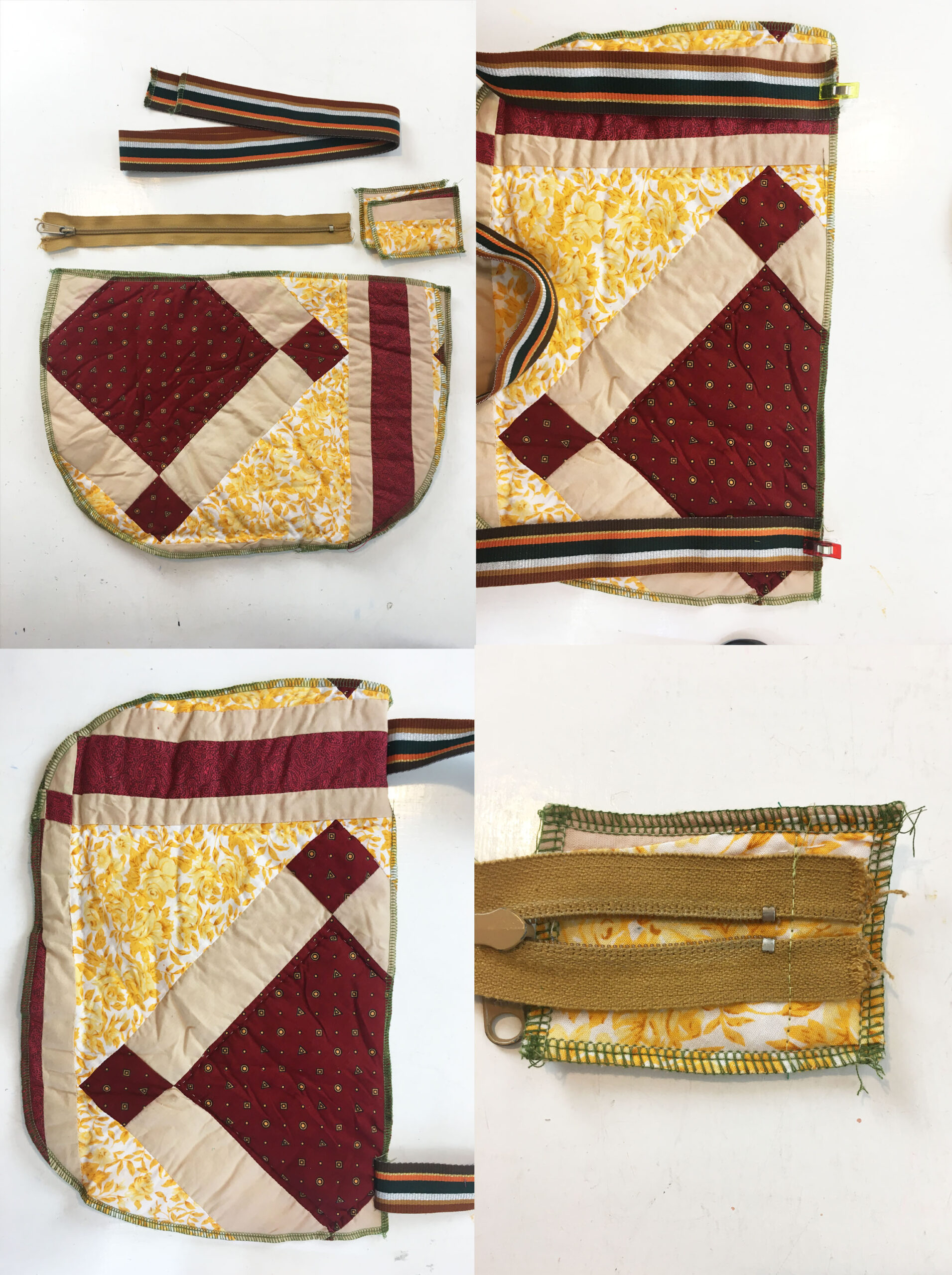 Easy zipper bag tutorial Skandimama