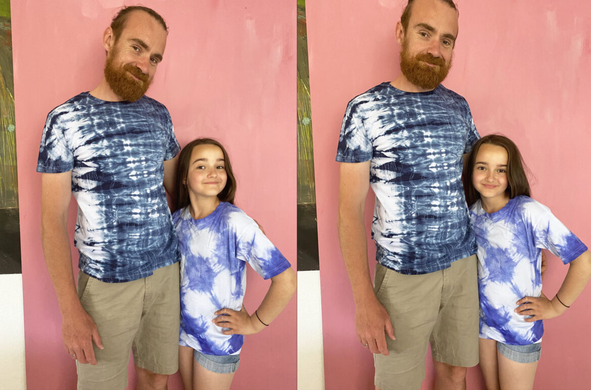 How to dye Indigo tie-dye