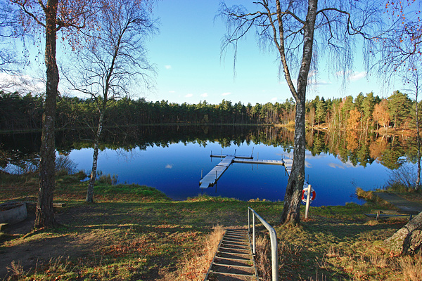 Bandsjön på hösten Foto: Per Arne Karlsson