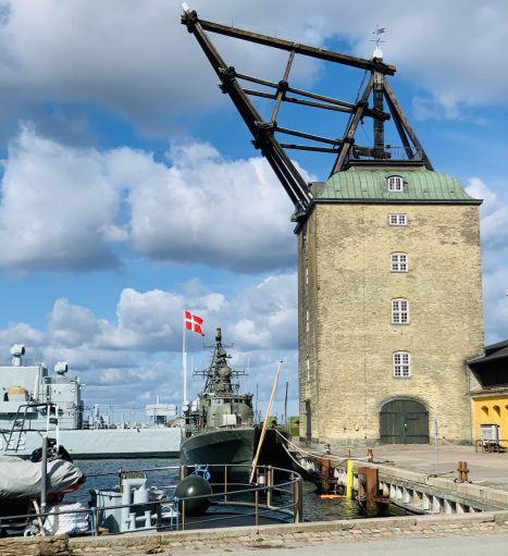 Mastekranen Skibene på Holmen Museum