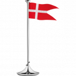 Georg Jensen fødselsdagsflag inkl. 20 tegn