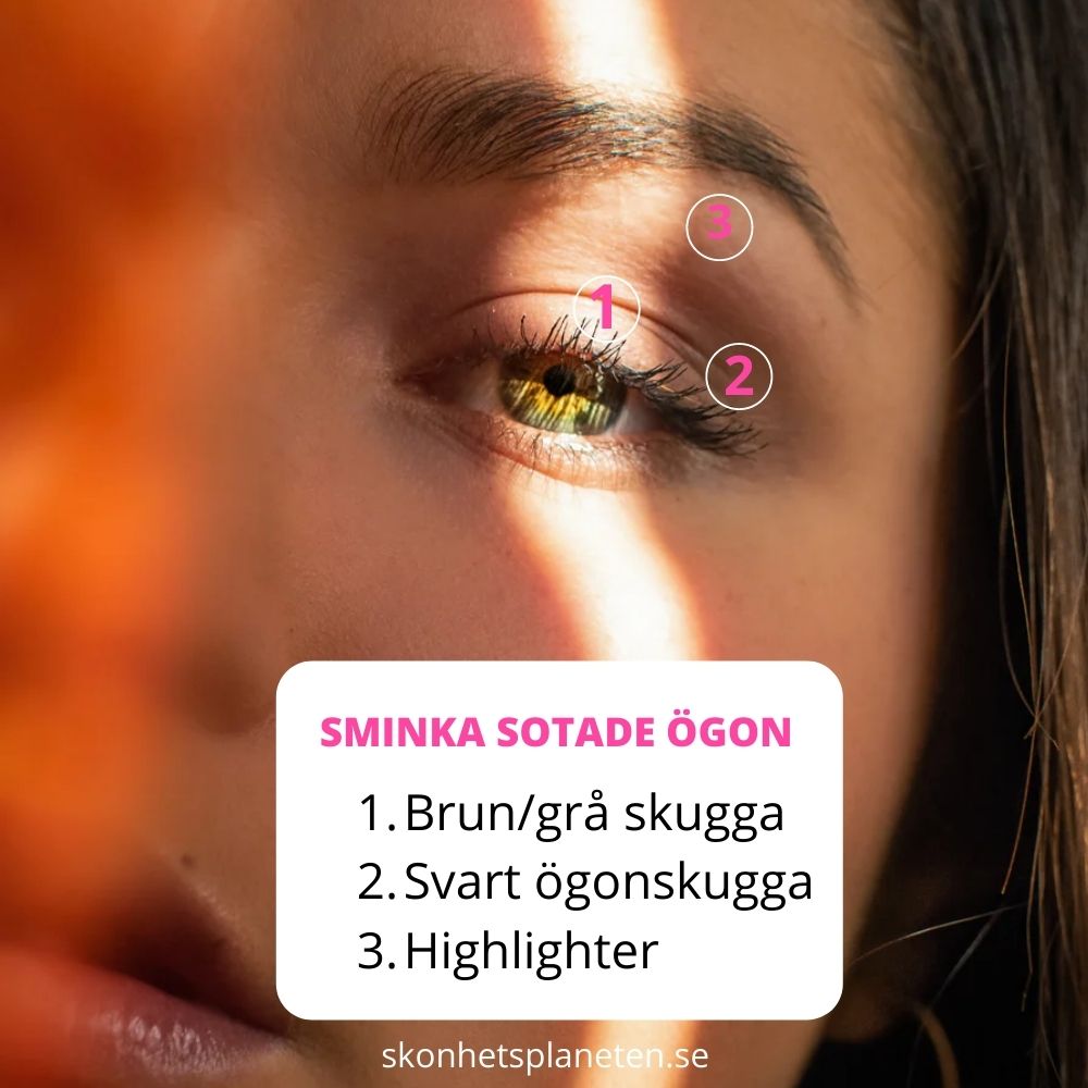 hur sotar man ögonen