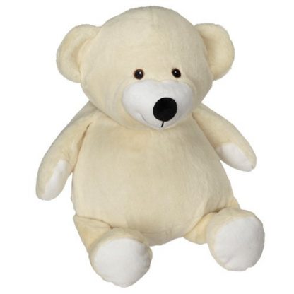 Bamse til broderi 91097C vanilla Skovtex