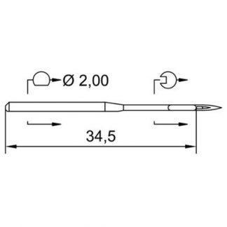 Schmetz 29DEA Canu 2310 1 Skovtex.dk