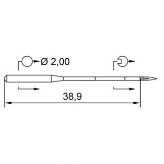 Schmetz UY 121 Canu 3792 1 Skovtex.dk