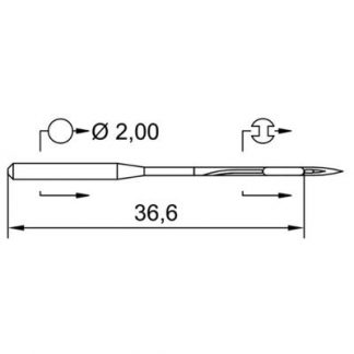 Schmetz UY113 Canu 2665 Skovtex.dk