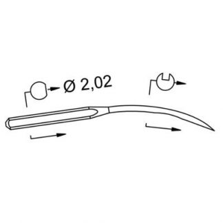 Schmetz UY 154 GAS Canu 0660EB1 Skovtex.dk