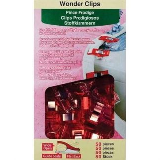 Clover wonder clips rød Skovtex