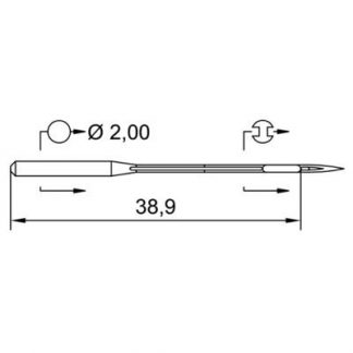 Schmetz UY 128 GAS Canu 3800 1 Skovtex.dk