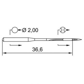 Schmetz UY 113 GS SUK Canu 2665FB1 Skovtex.dk