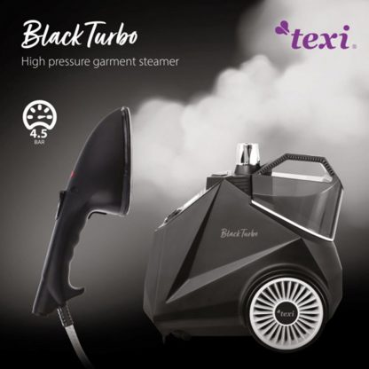 Texi black turbo steamer til tøj Skovtex.dk