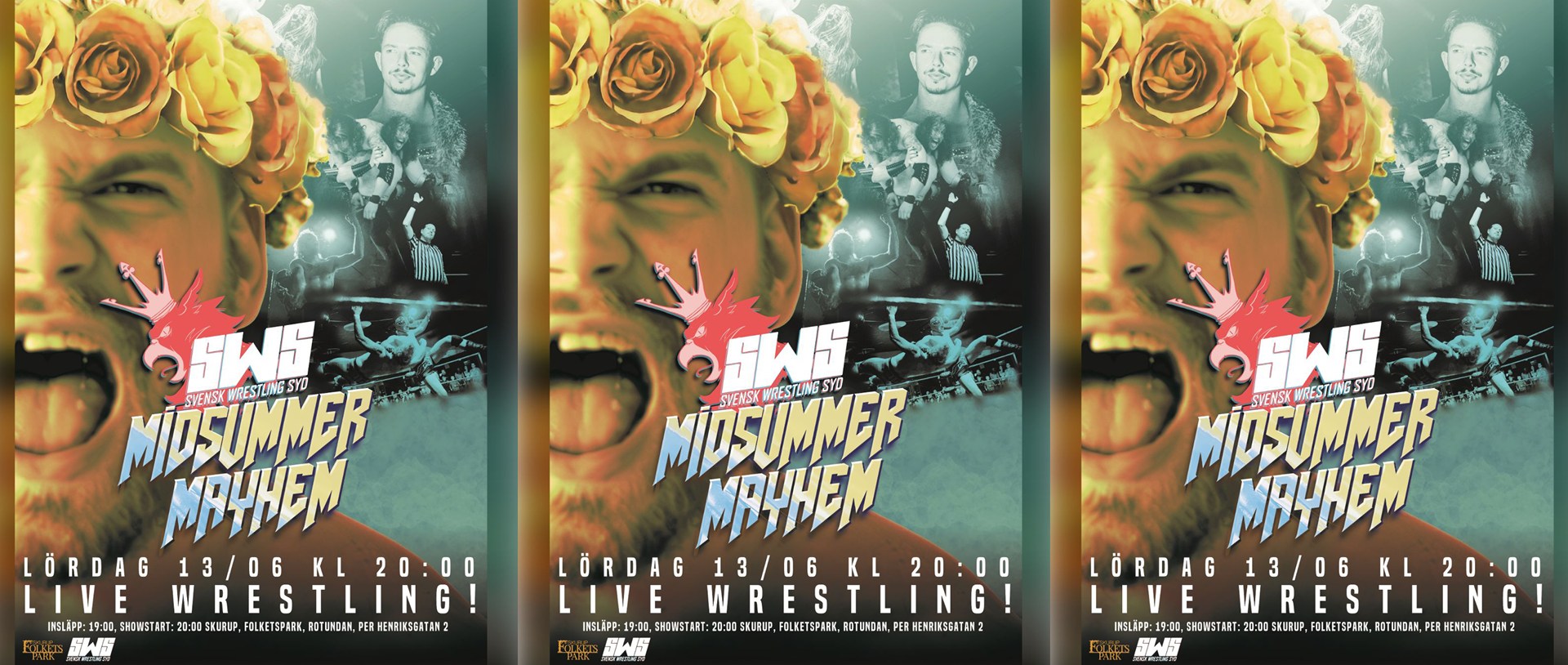 Midsummer mayhem med svensk wrestling syd