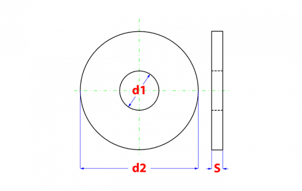 Sluitring 140HV Zn - Afbeelding 2