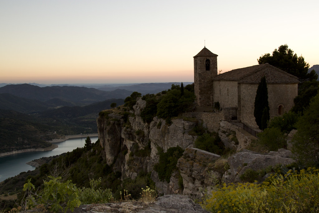 Paisaje de Siurana,Cataluña