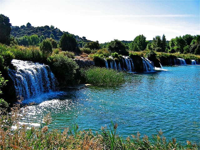 Cascadas en Lagunas de Ruidera
