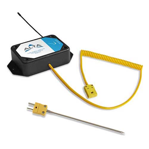 ALTA Wireless Thermocouple Sensor (K-Type Quick Connect with Probe) - AA Battery Powered