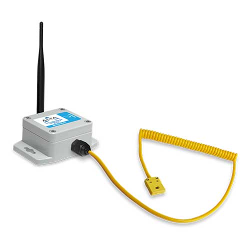 ALTA Industrial Wireless Thermocouple Sensor (K-Type Quick Connect) with Solar Power