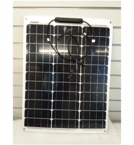 50 watt flexibelt Ecoflex solcellepanel