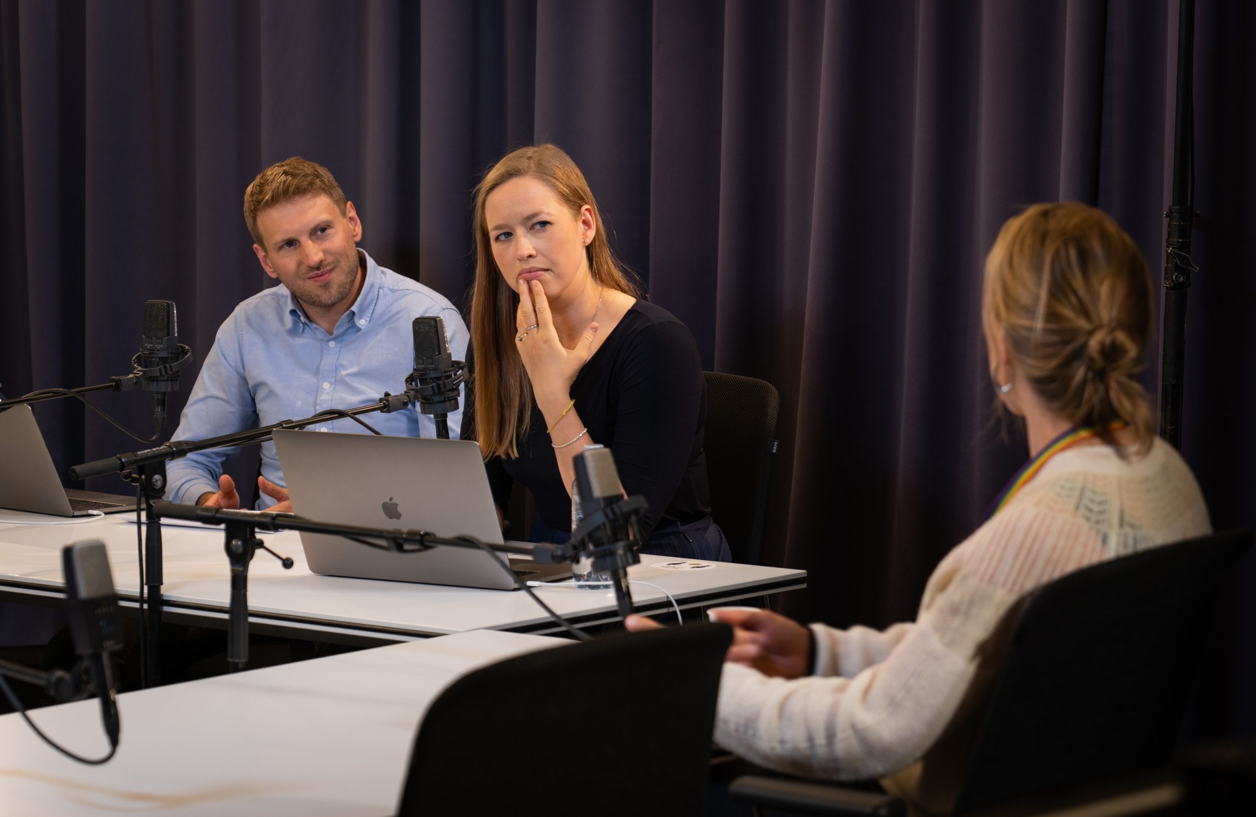 Podcast hos Shell Norge. Foto av Jan Soppeland, Shell.