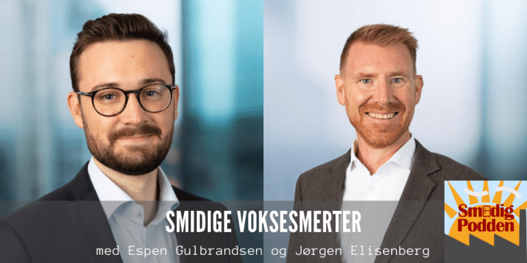 72: Smidige voksesmerter med Espen Gulbrandsen og Jørgen Elisenberg fra Sopra Steria