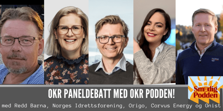 81: OKR Debatt med Redd Barna, NIF, Origo (Oslo Kommune), Gnist, og Corvus Energy, del 1