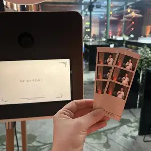 Photo booth leje til fest julefrokost bryllup selfie booth udlejning