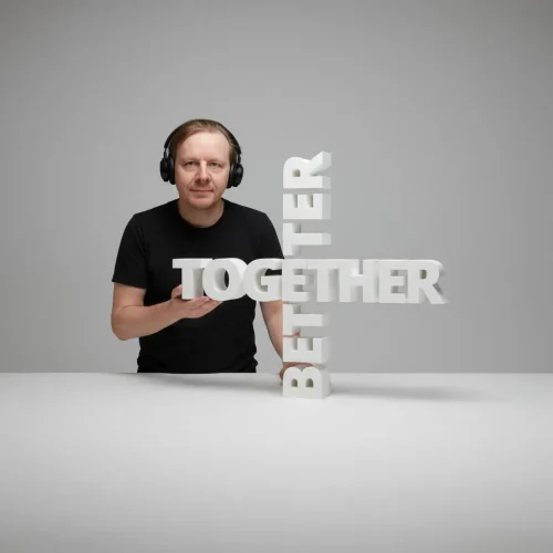 Eksempel på kreativ AI-effekt til event-branding