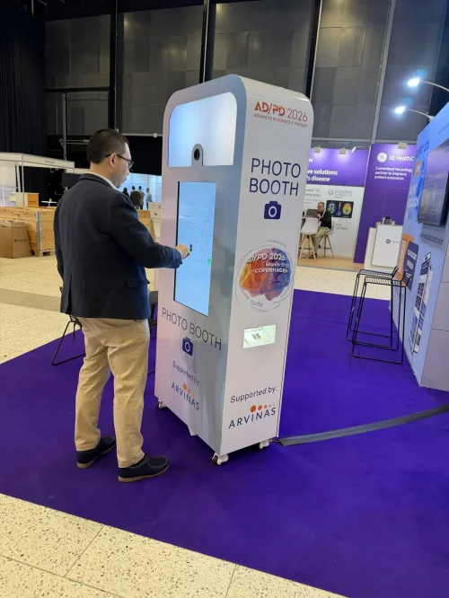 photo booth billeder sendt via email fra event