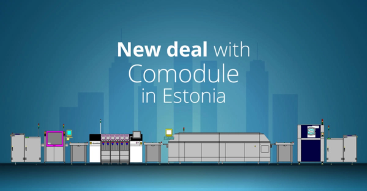 our New Customers Comodule in Estonia has decided to invest in a total SMT Capacity.