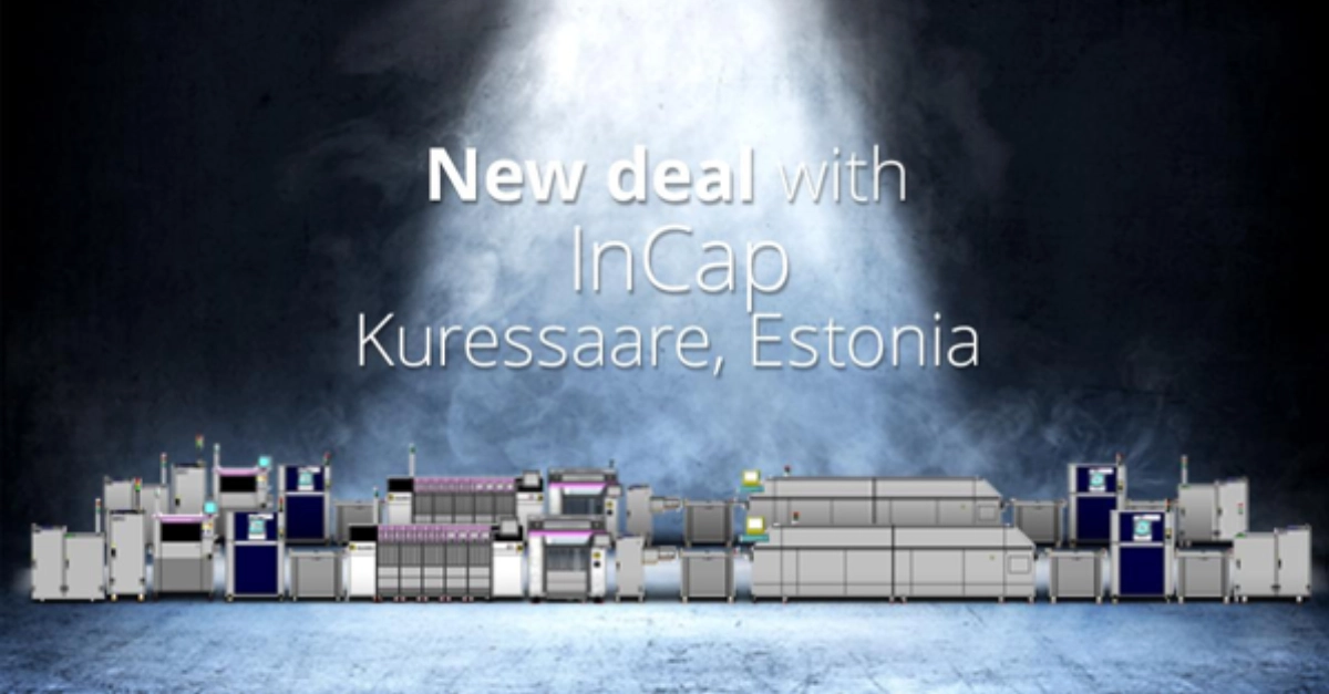 InCap in Kuressaare, Estonia has decided to upgrade its production capability with 2 new SMT Lines