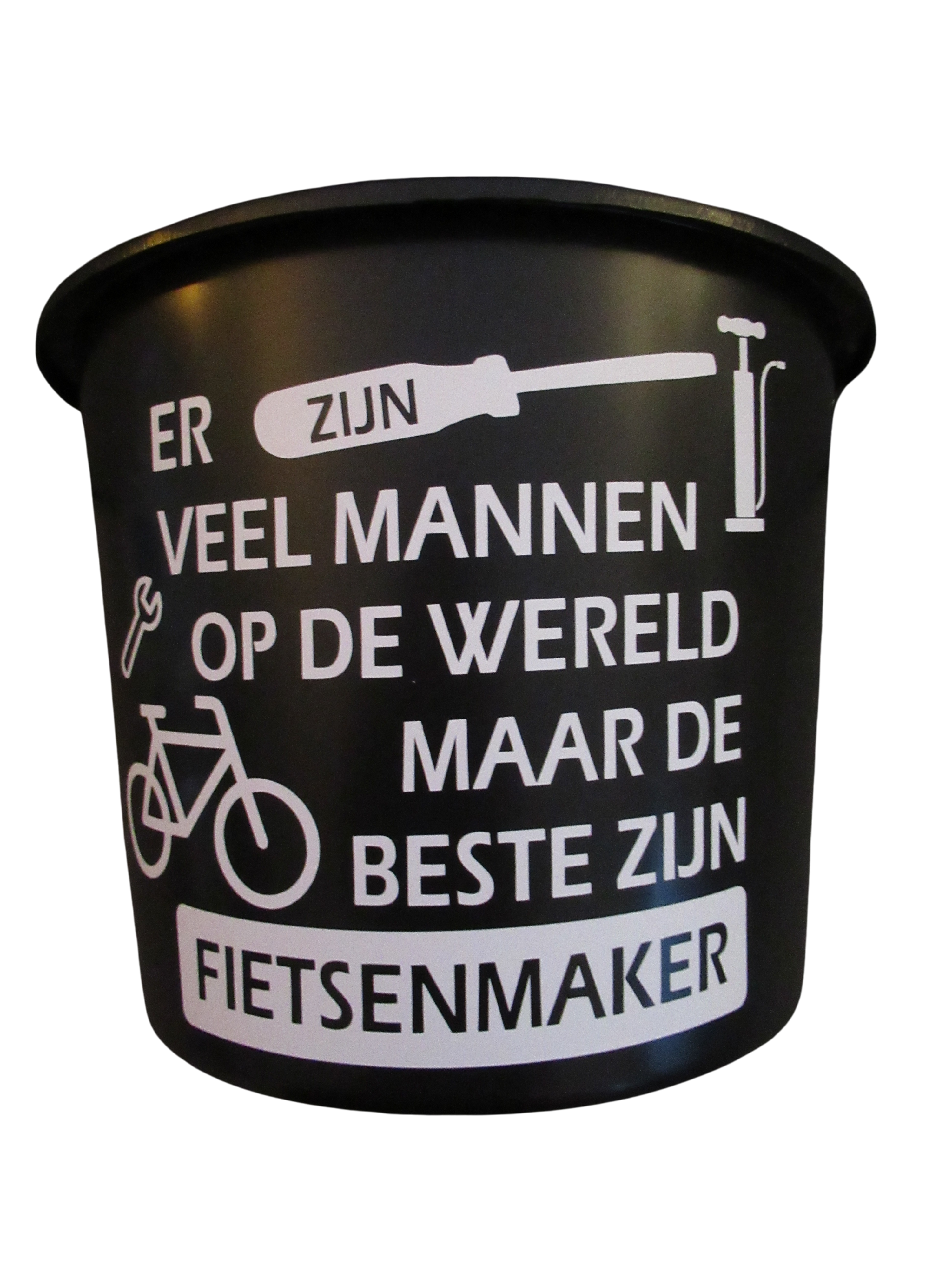 Er zijn veel mannen Fietsenmaker