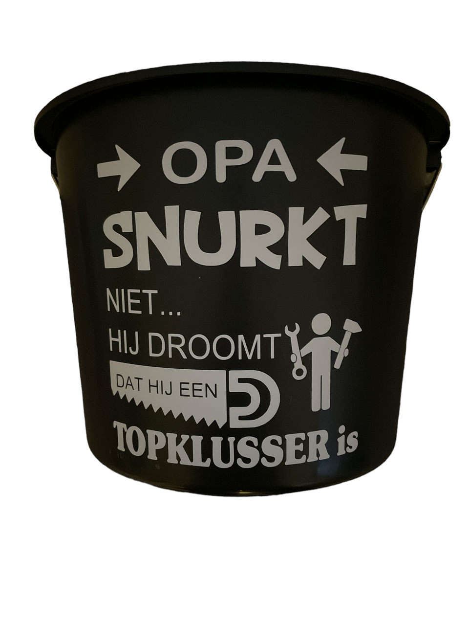 Opa snurkt niet Topklusser