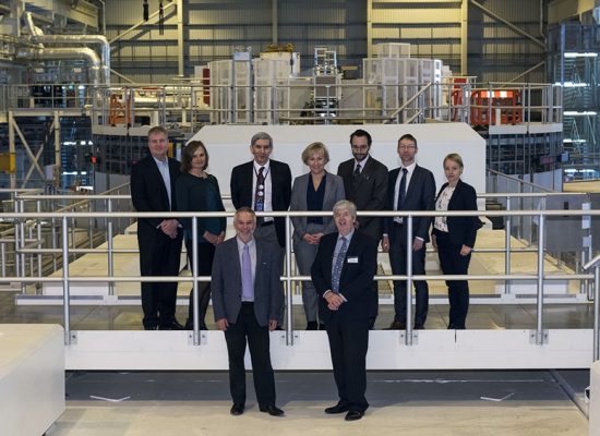 Swedish delegation including Mrs Helene Hellmark Knutsson, Minister for Higher Education and Research in Sweden visit STFC’s ISIS neutron and muon source.