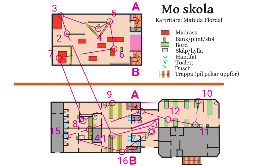 Inomhus-OL på Mo skola